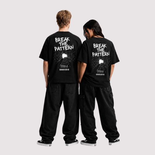Break the Pattern Oversized T-Shirt